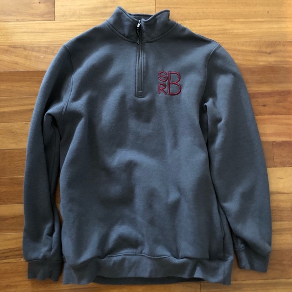 Charles River Apparel Other - Charcoal Grey Quarter Zip Sweatshirt.